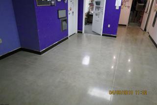  Polished Concrete in Break room  