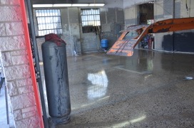  Polished Concrete in Automotive Repair Area  