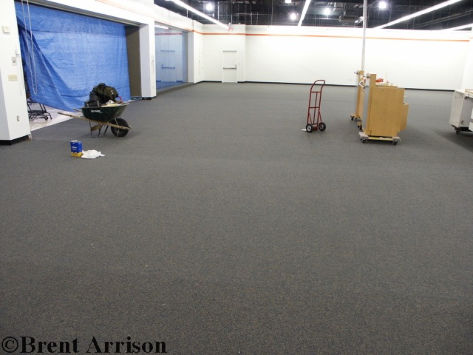  Glue down Carpet in Retail Sales area  