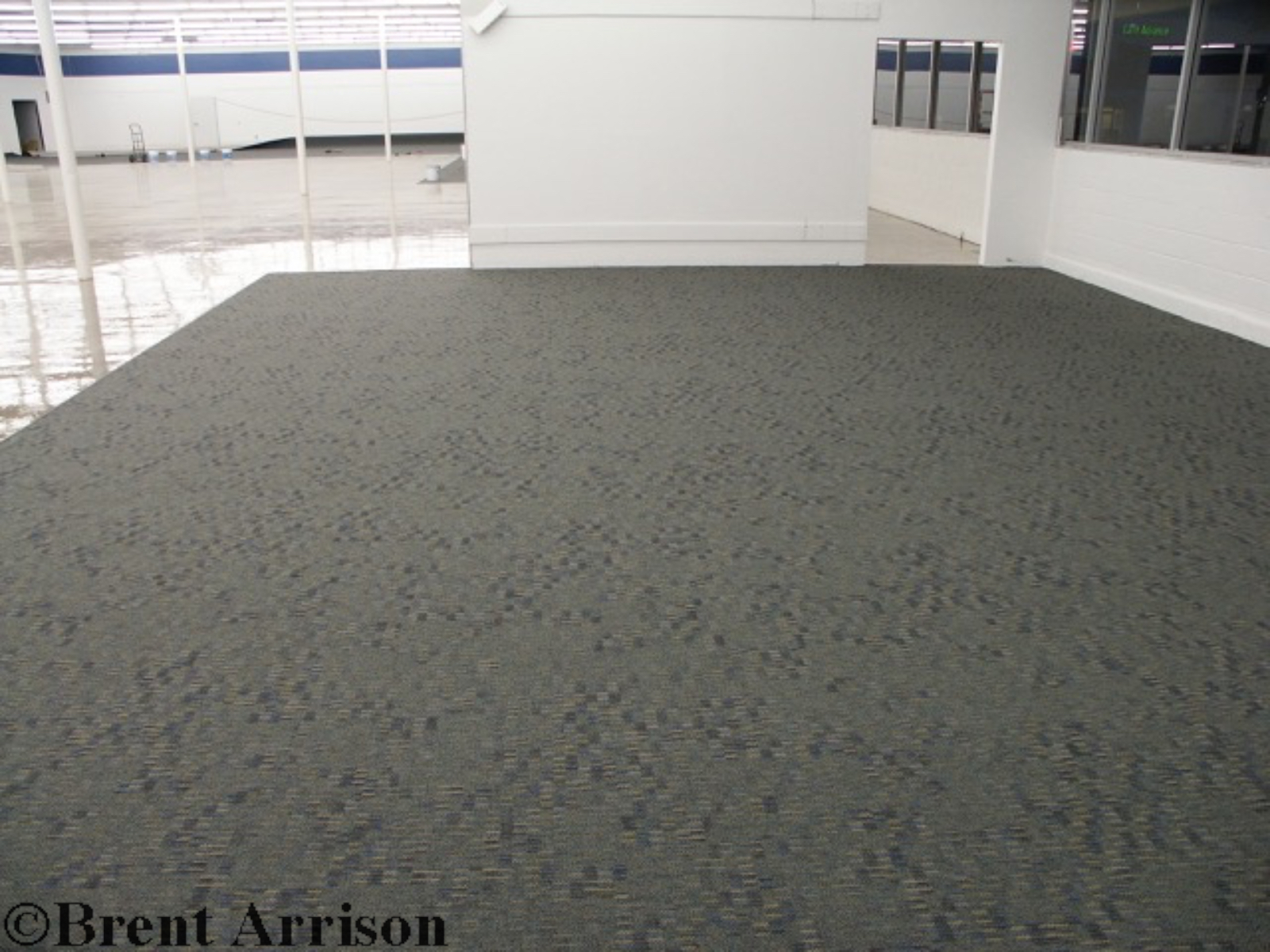  Glue down Carpet in Retail Sales area  