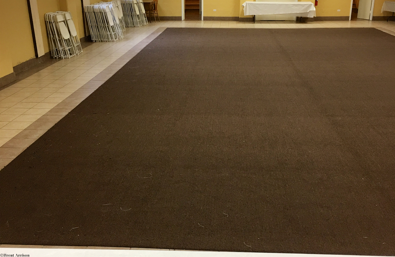  Carpet over Pad in Church  