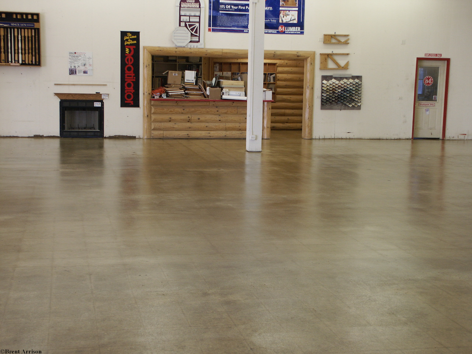  Epoxy in Retail Sales area  