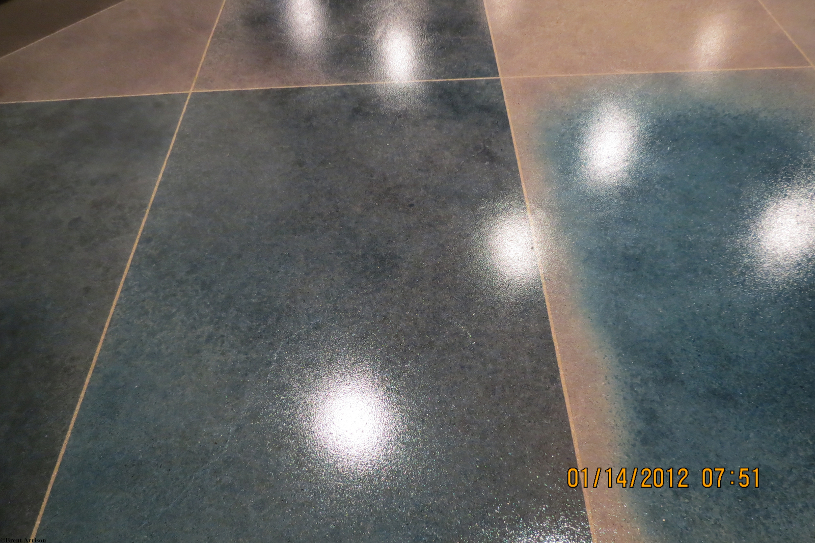  Epoxy in Residential Basement Pattern  