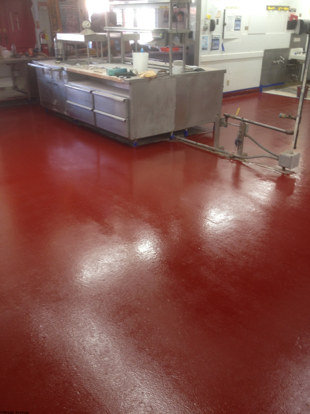  Epoxy in Commercial Kitchen  