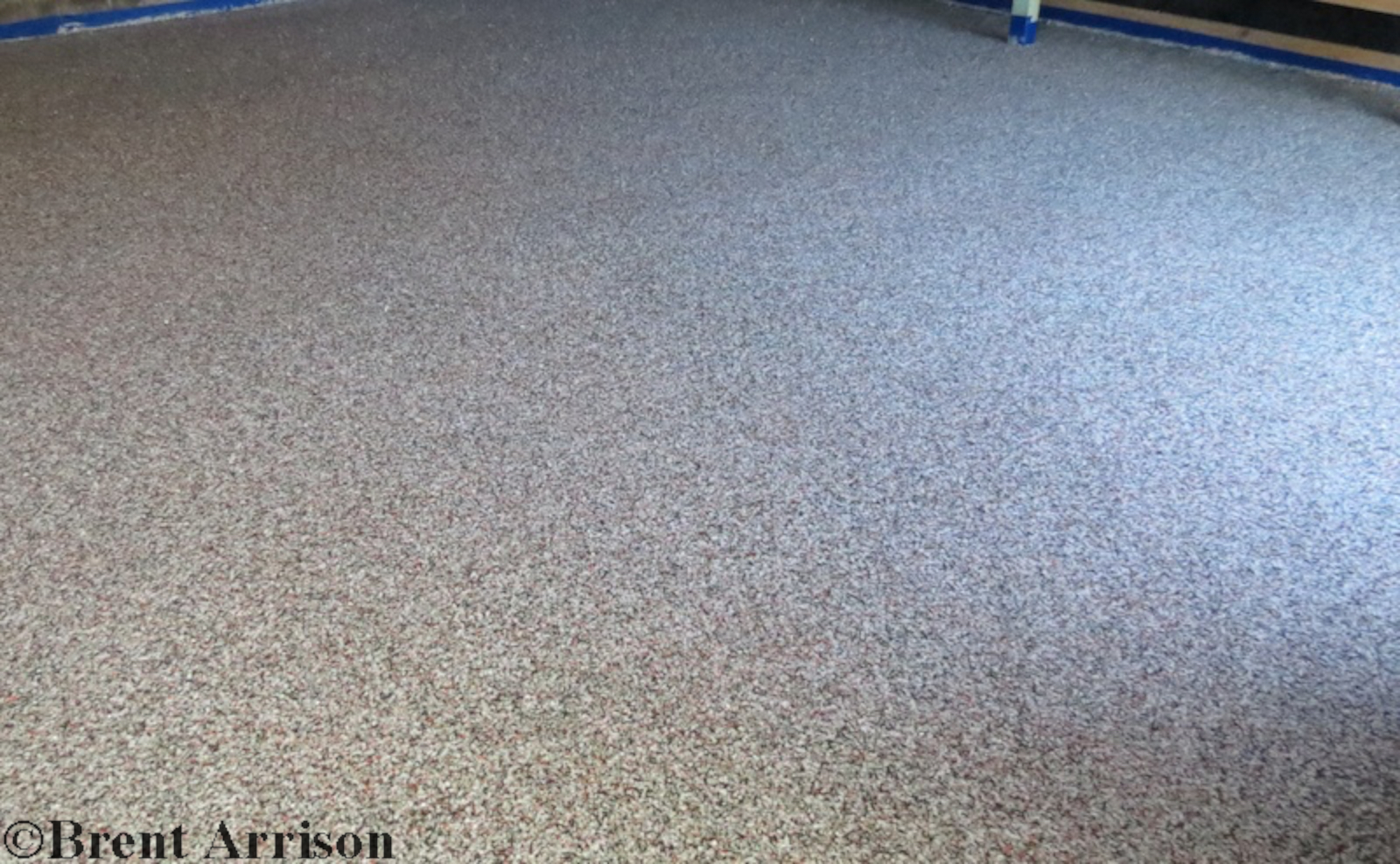  Epoxy With Vinly chips done in Garage  