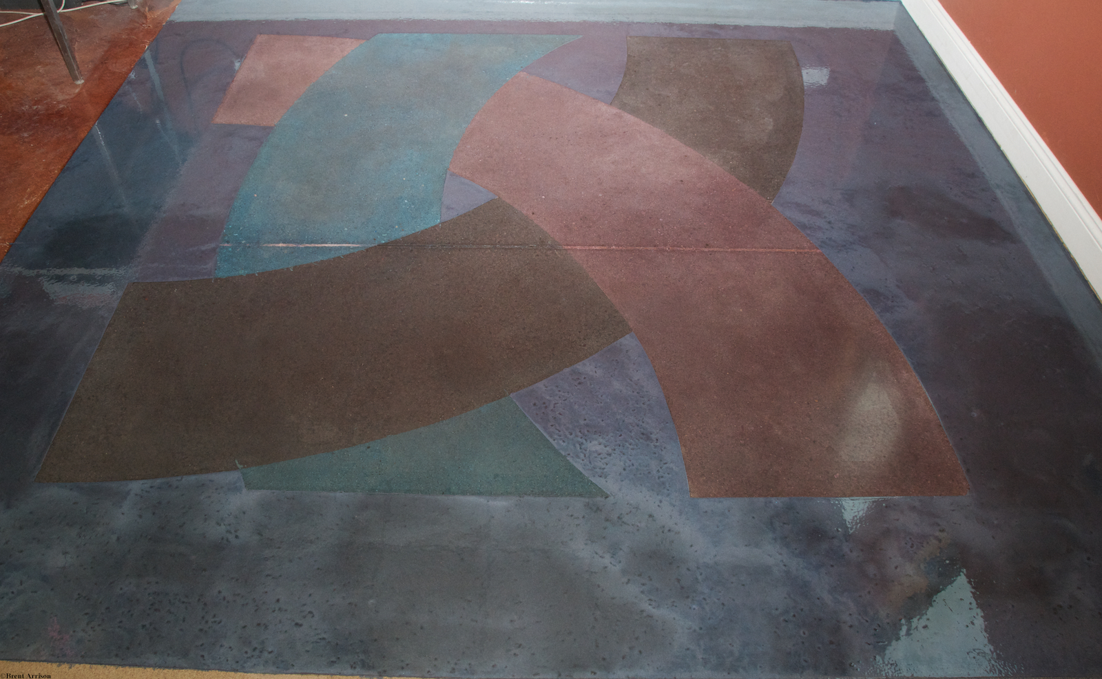  Epoxy With Polished Concrete in Commercial Offices  