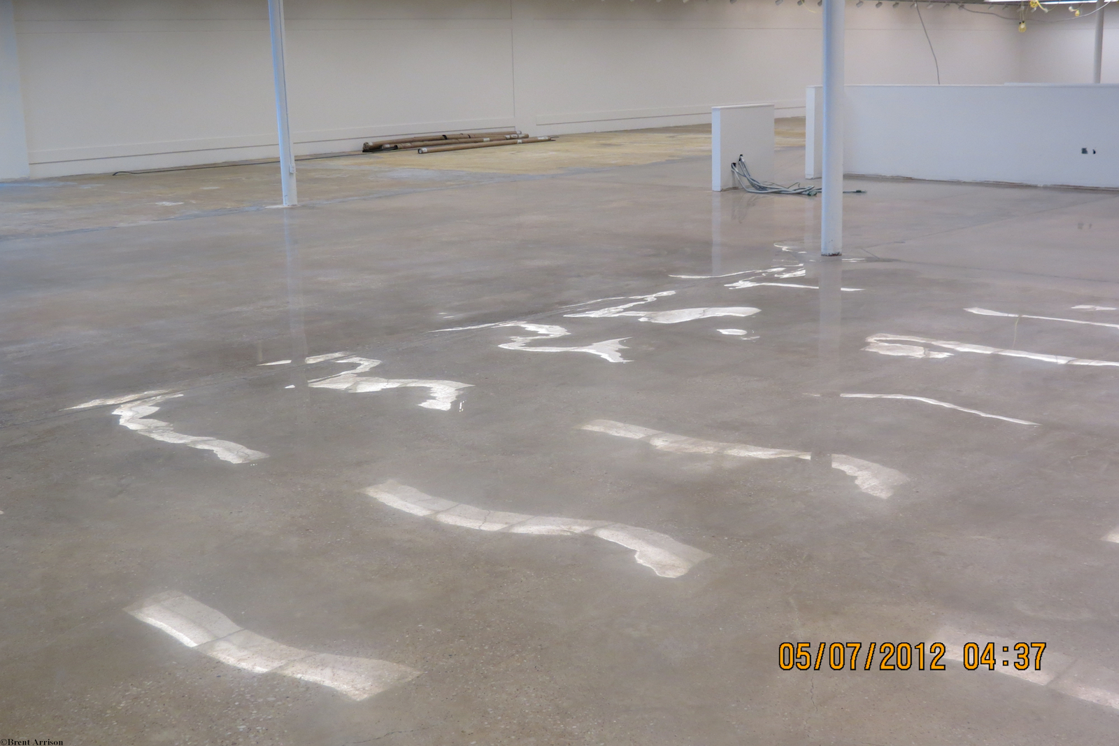  Polished Concrete in Retail Sales area  