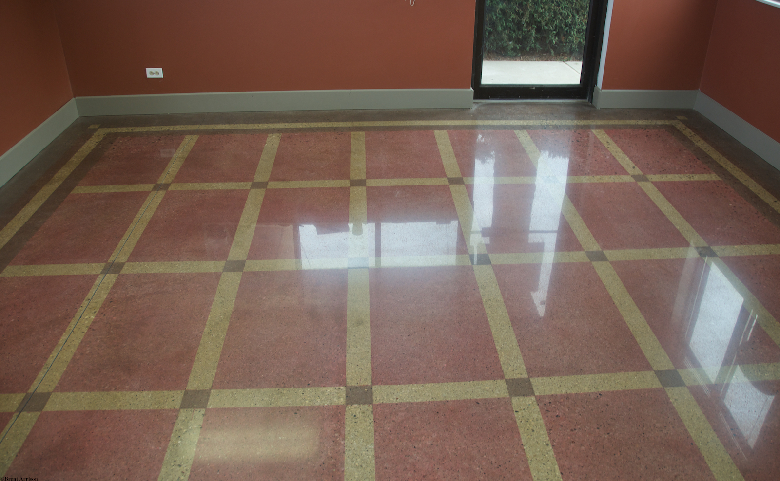  Polished Concrete in Retail Sales area  