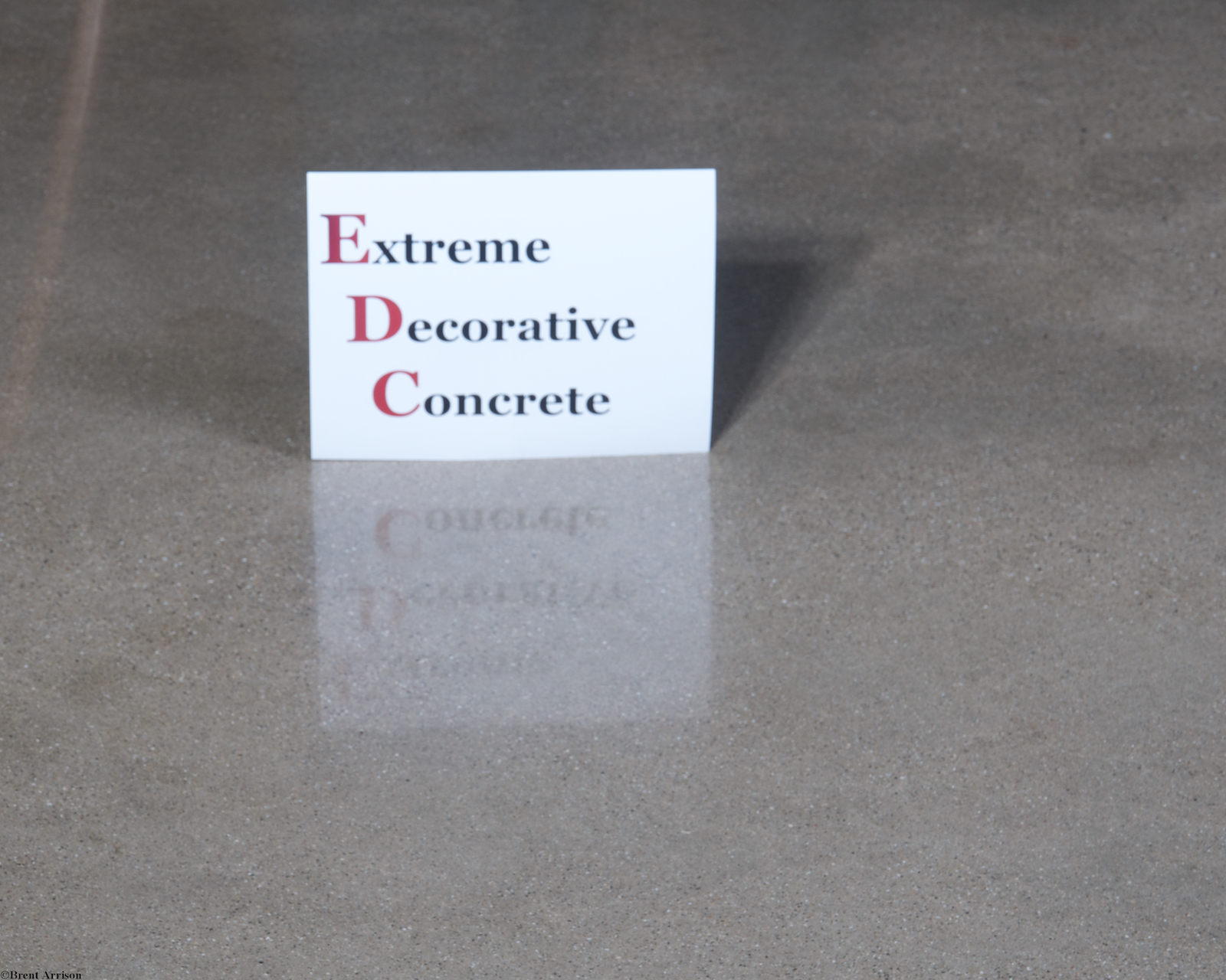  Polished Concrete in warehouse  