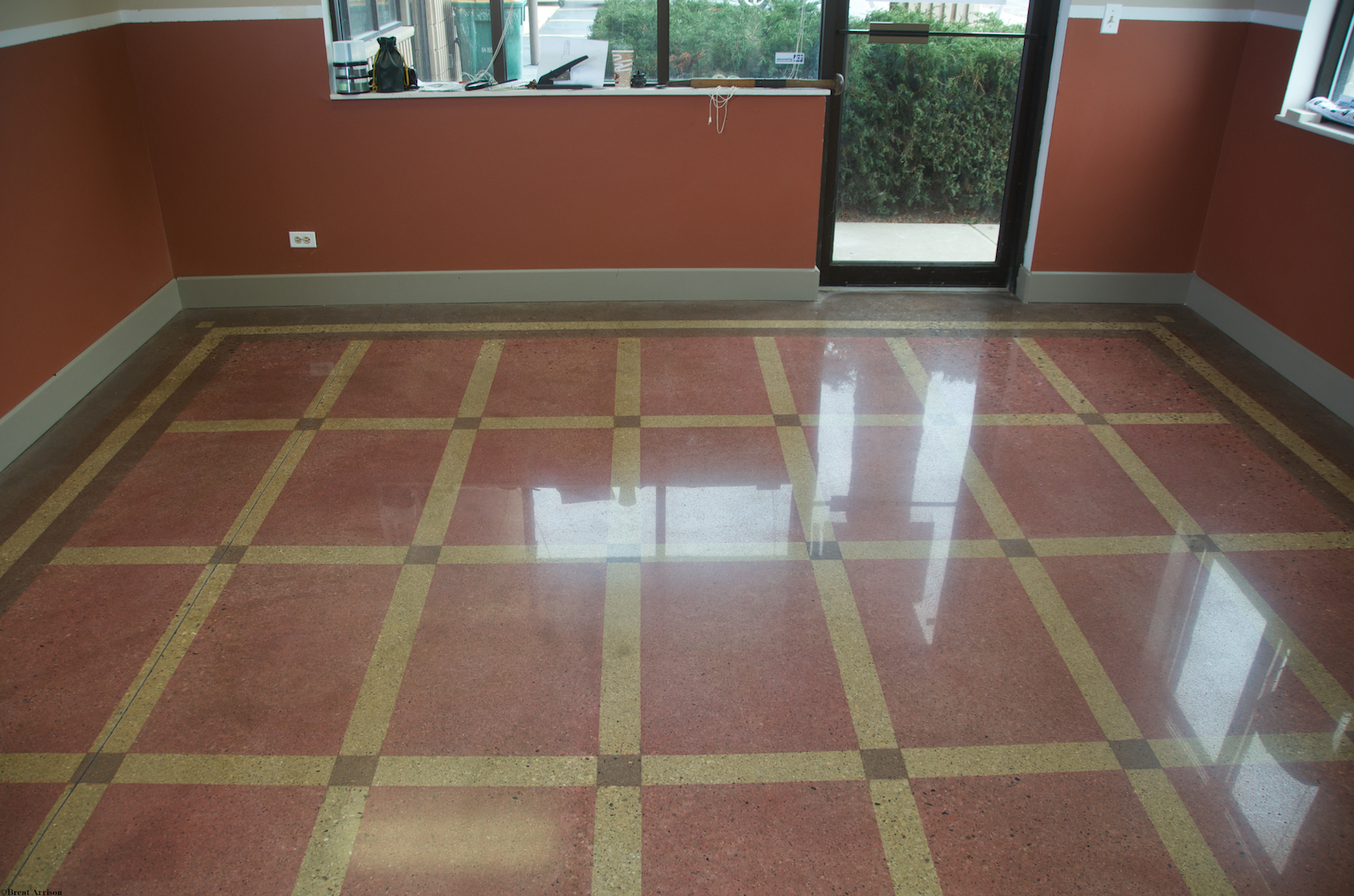  Polished Concrete in Retail Sales area  