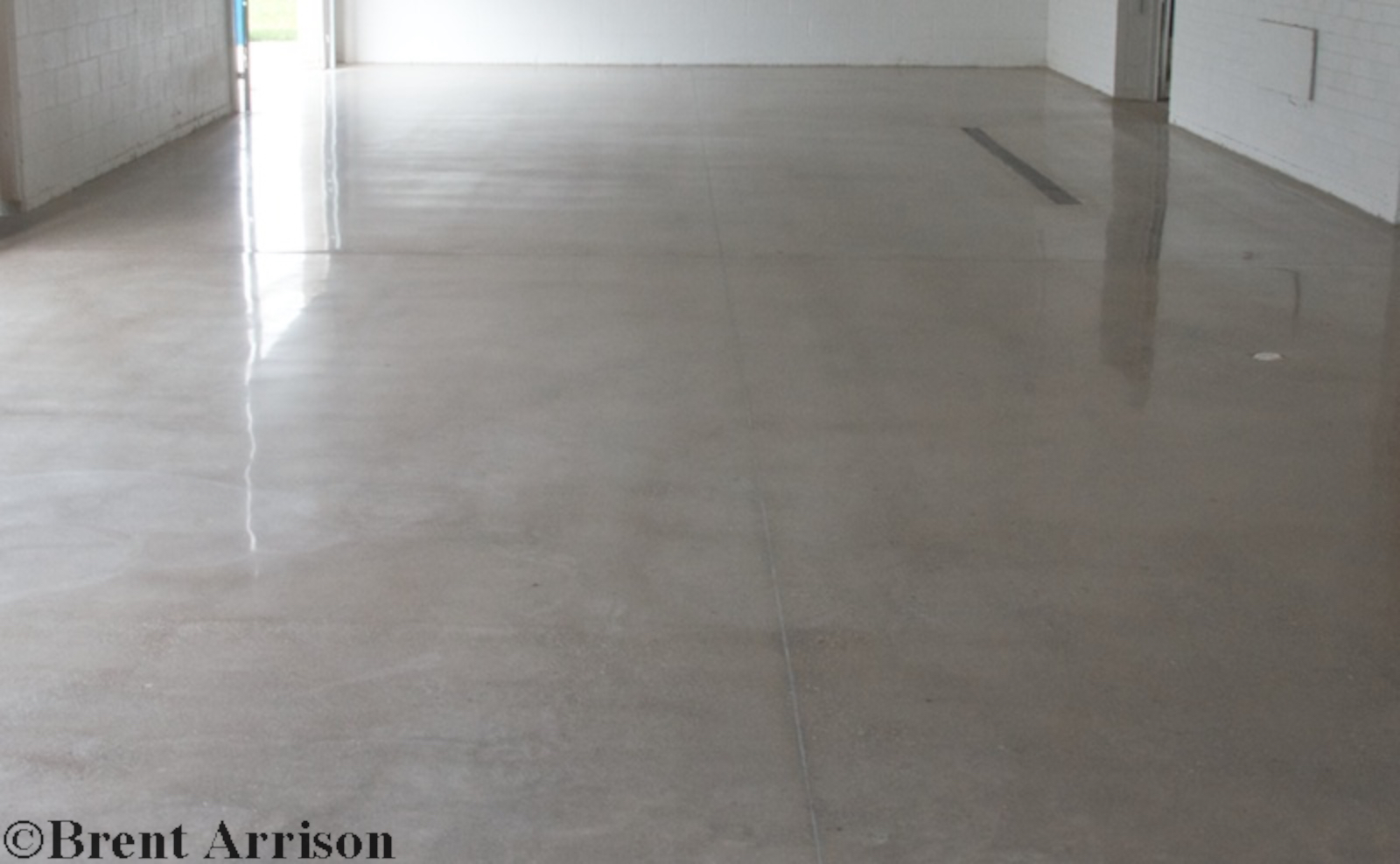  Polished Concrete in Automotive Repair Area  