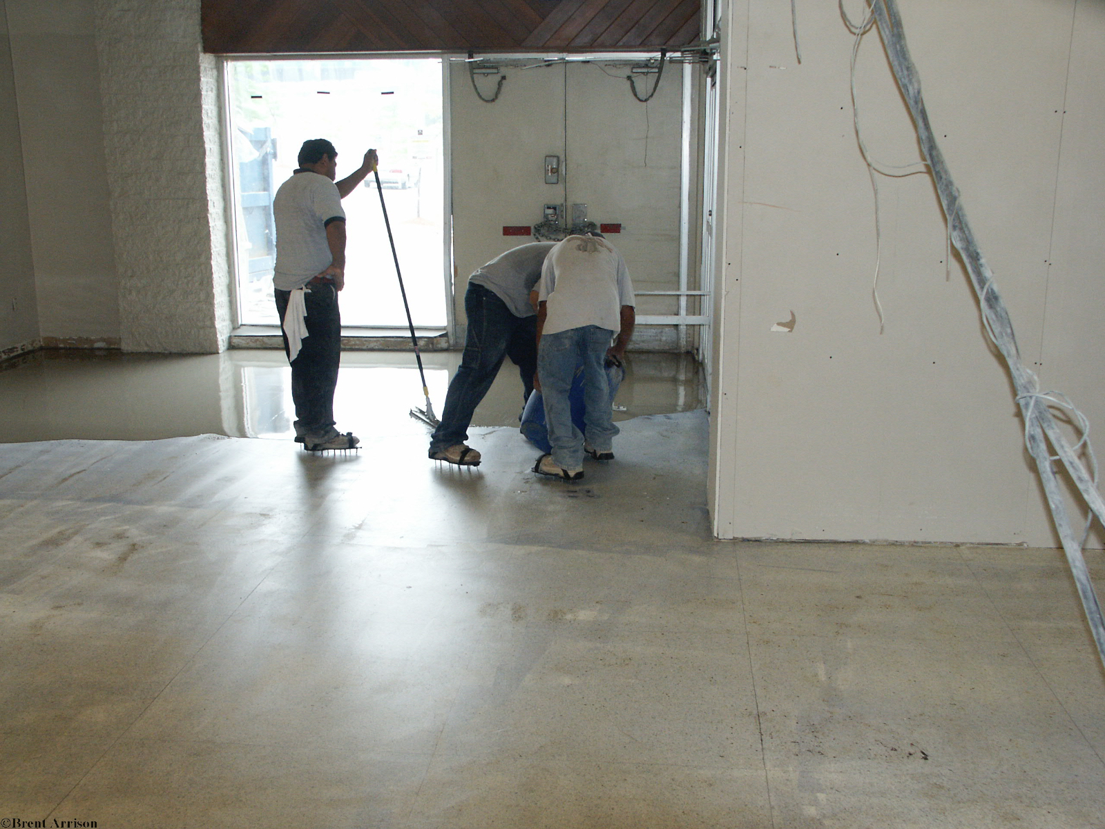  Self leveler  in Retail Sales area  