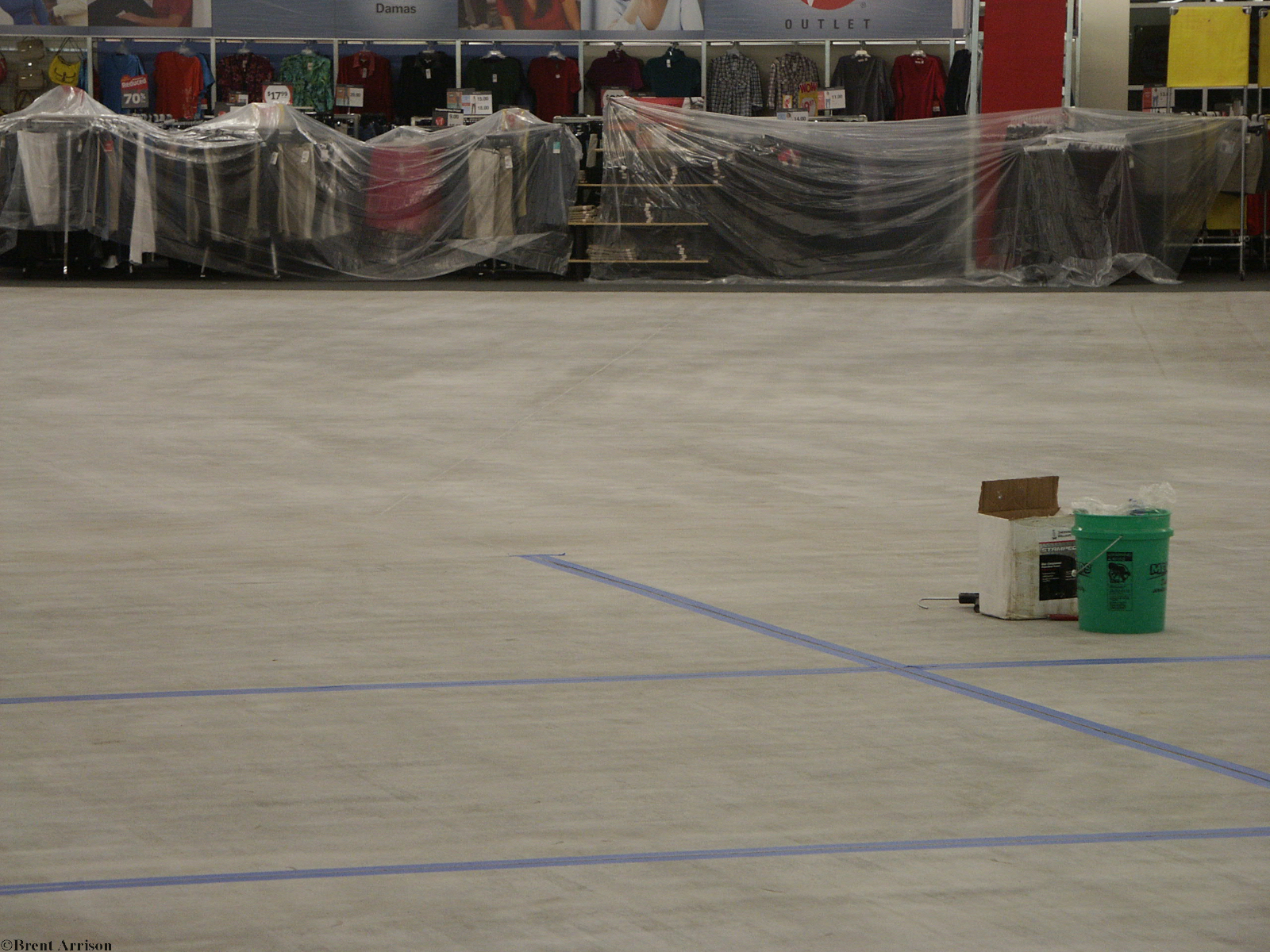  joints filled in Retail Sales area  