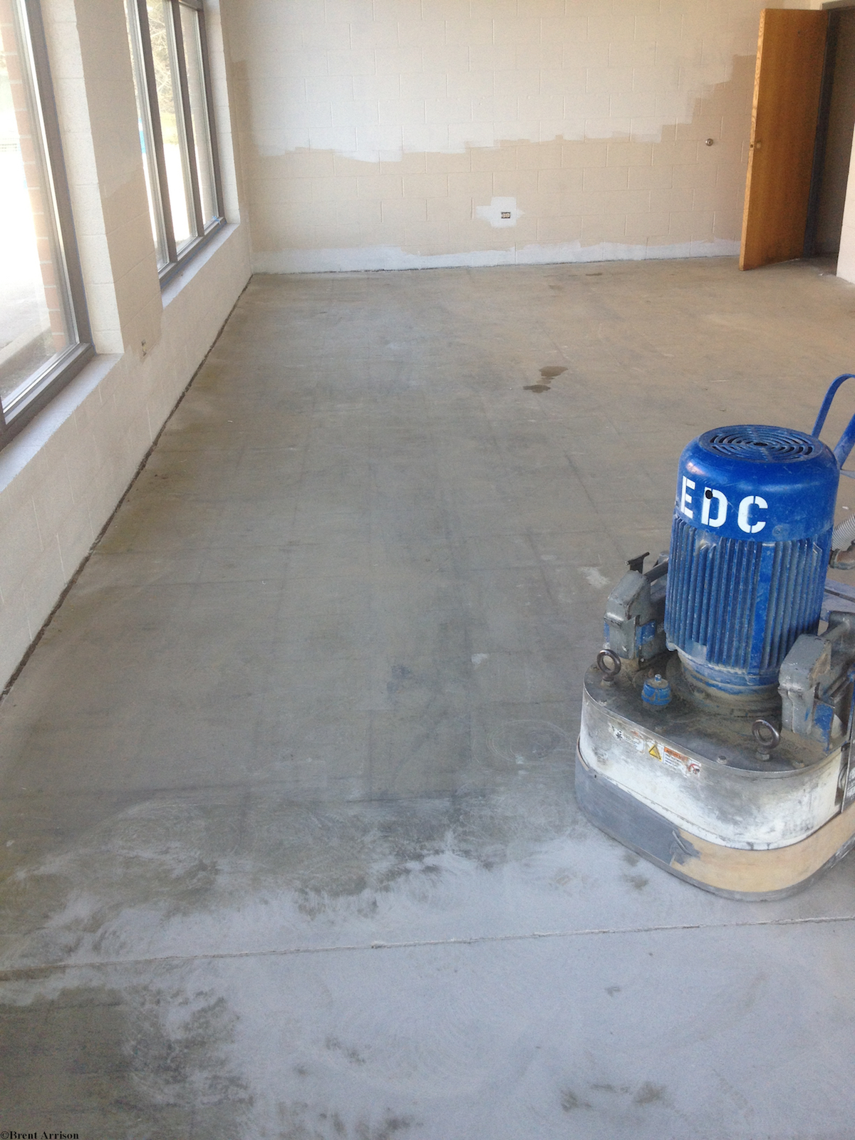  Grinding in Retail Sales area  