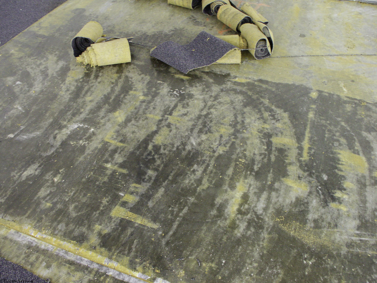  Flooring Removal in a Retail Sales area  