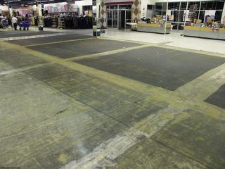  Flooring Removal in a Retail Sales area  