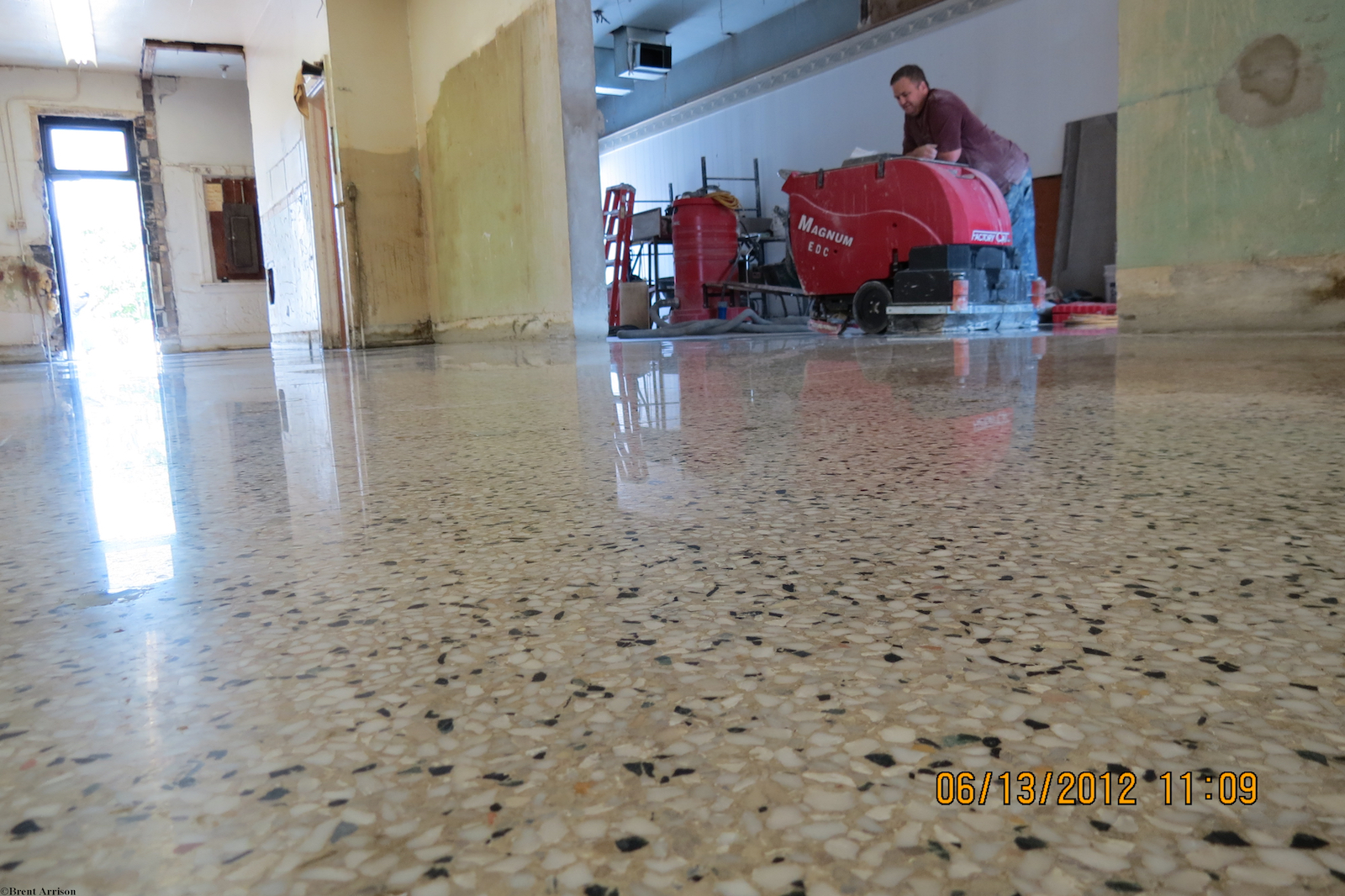  Refurbished Terrazzo in Retail Sales area  