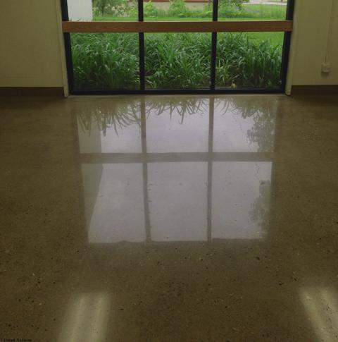 Polished Concrete in School 