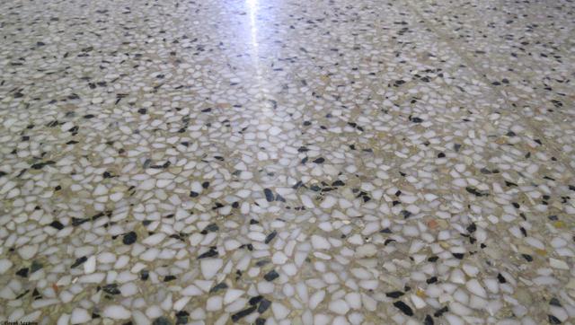 Refurbished Terrazzo in Retail Sales area 